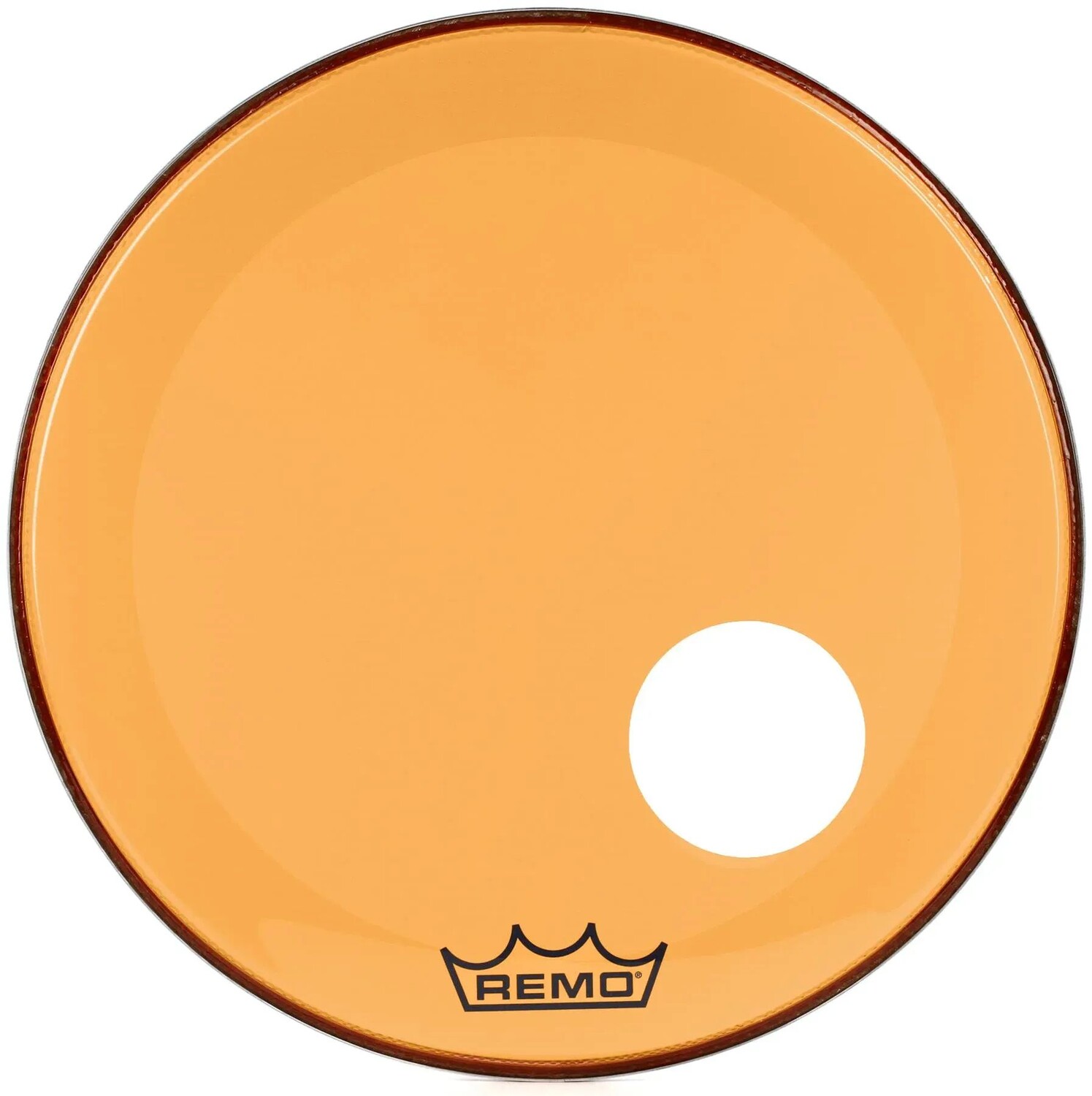 

Пластик для бас-барабана Remo Powerstroke P3 Colortone Orange — 22 дюйма — с отверстием для порта