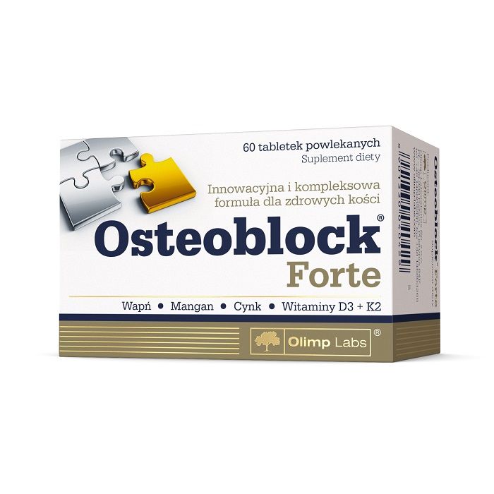 цена Olimp Osteoblock Forte препарат для укрепления костей, 60 шт.