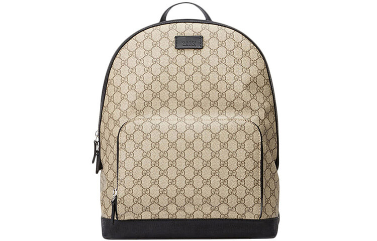 

Рюкзак Gucci GG Supreme, бежевый/черный