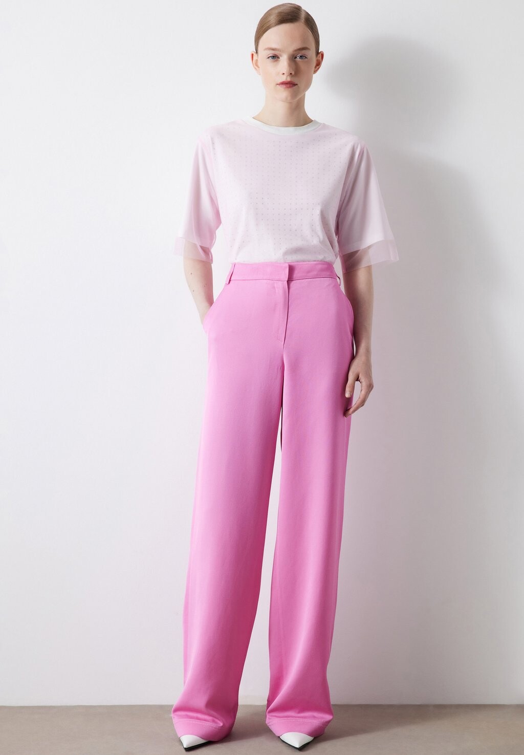 

Блузка With Garni Ipekyol, цвет l pink