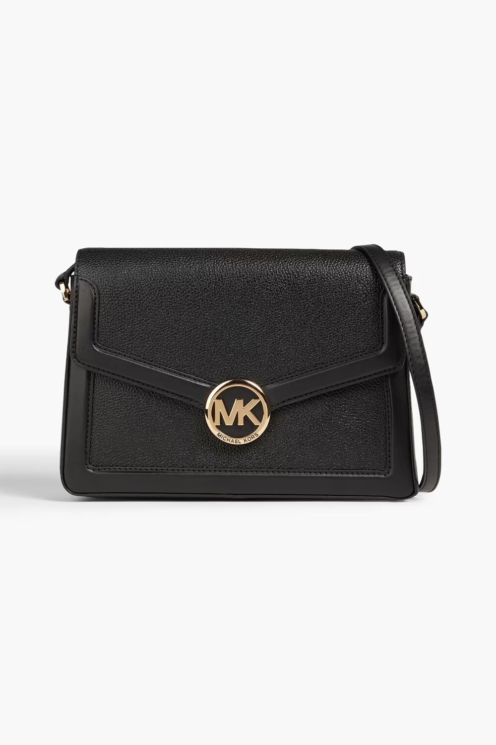 

Сумка через плечо Jessie из шагреневой кожи Michael Michael Kors, черный