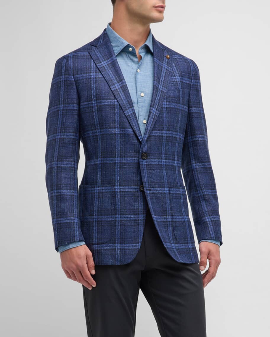 

Мужское мягкое спортивное пальто в клетку Nags Peter Millar