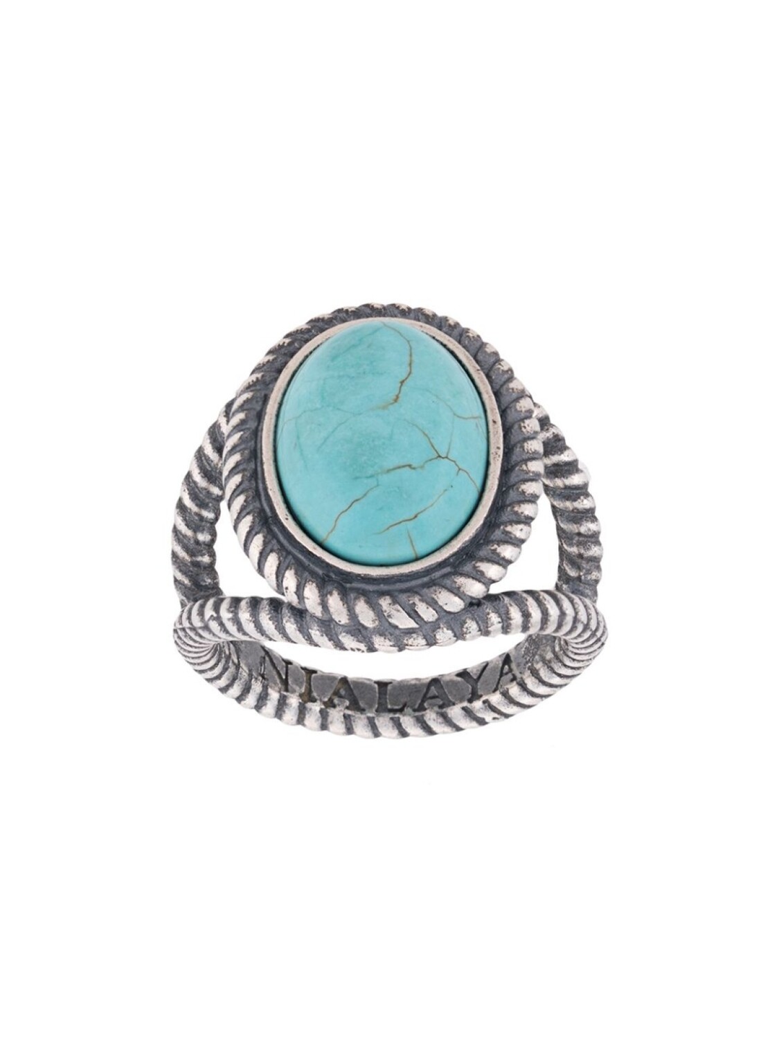 

Кольцо с камнем Nialaya Jewelry, серебряный