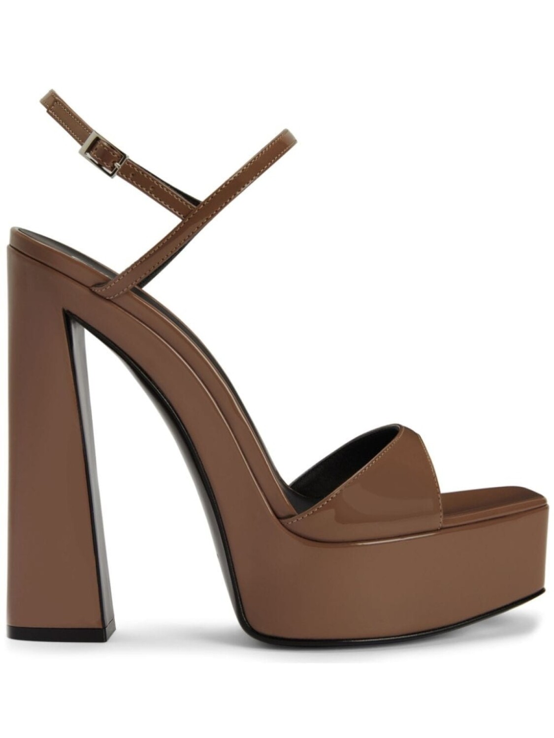 

Giuseppe Zanotti лакированные босоножки Sylvy 145, нейтральный цвет