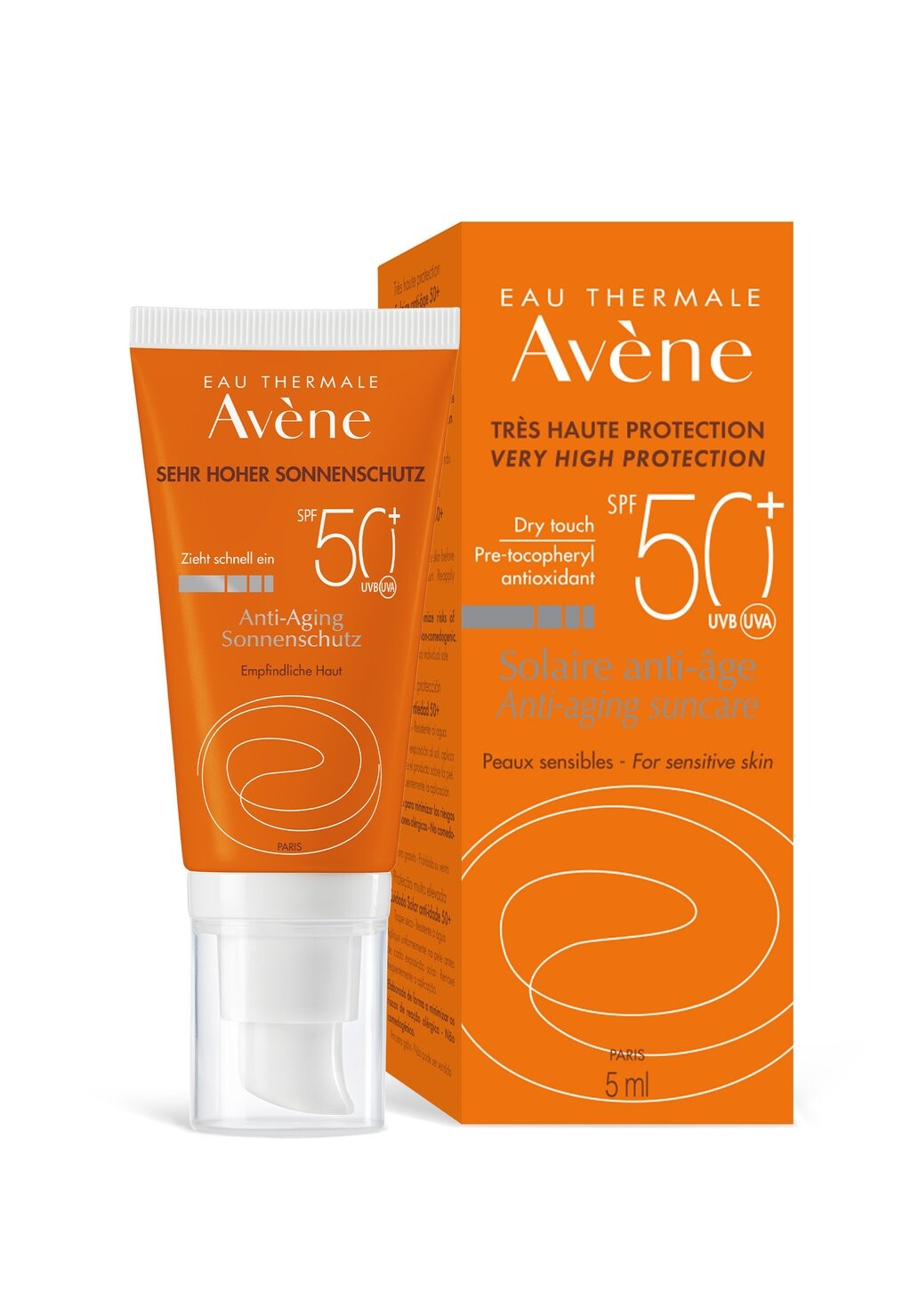 

Защита от солнца AVÃ¨NE SONNENPFLEGE ANTI-AGING SONNENSCHUTZ SPF 50+ Avène