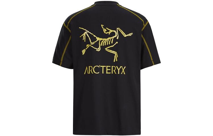 

Футболка Arc'teryx Copal SS Bird черная/ультрафиолетовая Arcteryx, цвет Terrarium