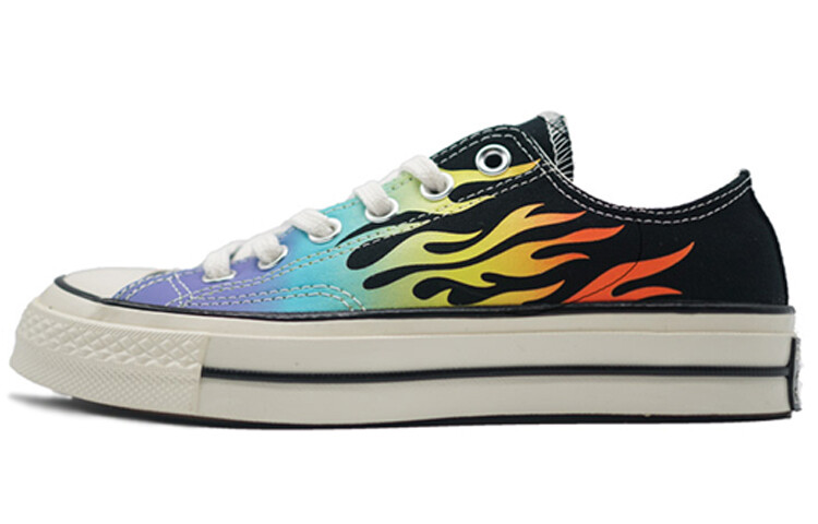 

Унисекс парусиновые туфли Converse 1970-х годов Черный/Оранжевый/Цапля