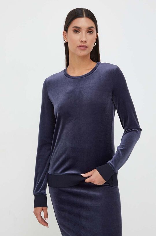 

Футболка с длинными рукавами Max Mara Leisure, темно-синий