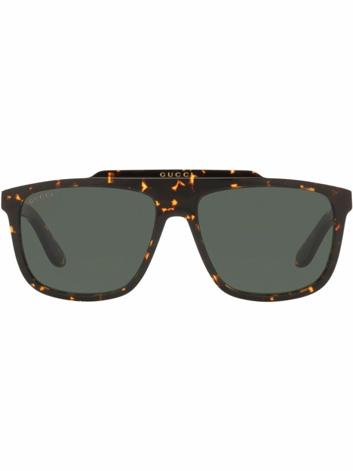 

Солнцезащитные очки в квадратной оправе Gucci Eyewear, коричневый
