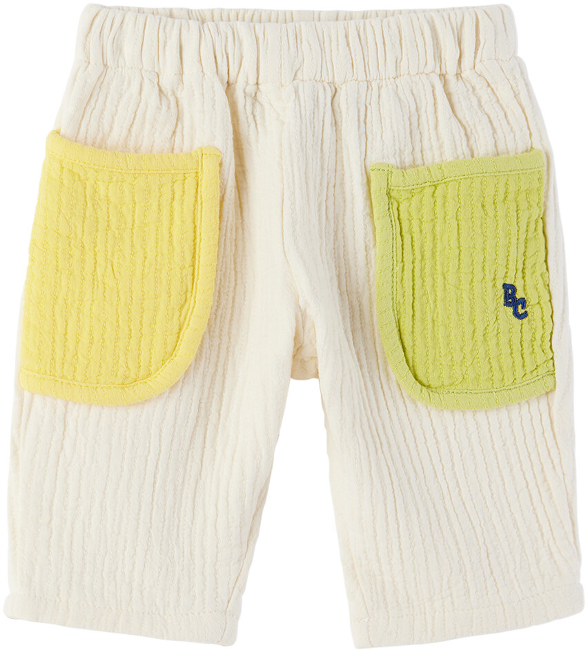 

Детские брюки для отдыха Off-White с цветными блоками Bobo Choses