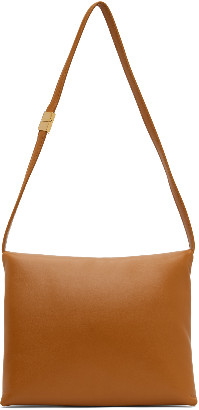 Оранжевая сумка-клатч Prisma Marni цена и фото