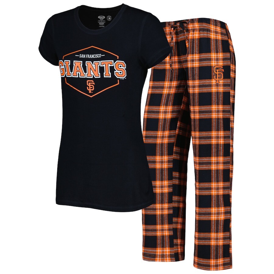 

Пижамный комплект Concepts Sport San Francisco Giants, черный