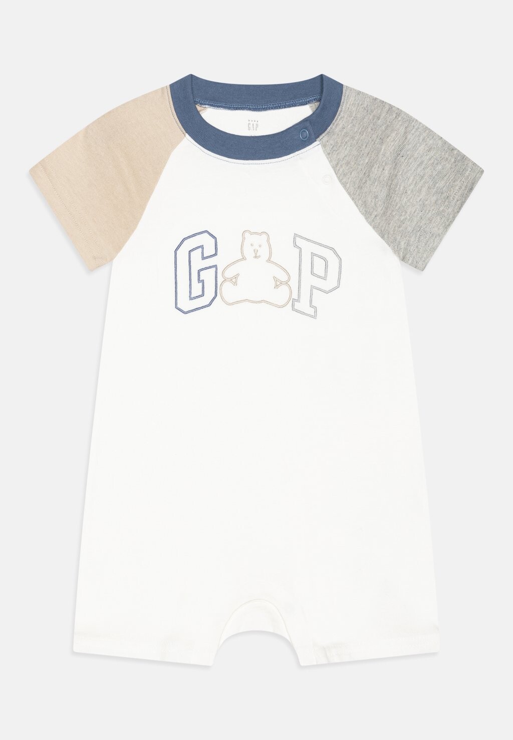 

Комбинезон LOGO SHORTIE BABY UNISEX GAP, цвет new off-white