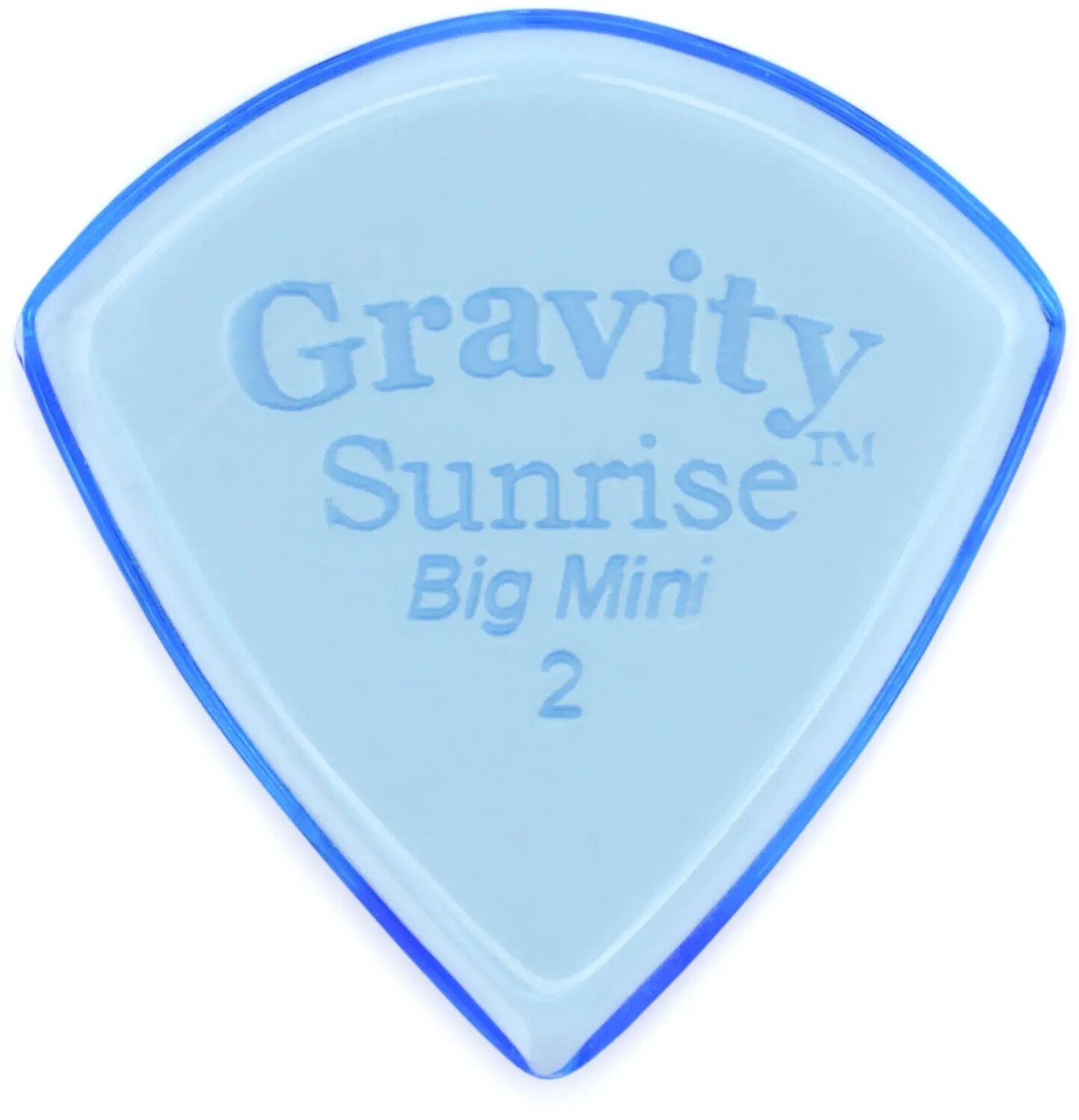

Gravity Picks Sunrise - Big Mini, 2 мм, полированный