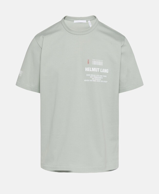 

Футболка Helmut Lang, бирюзовый