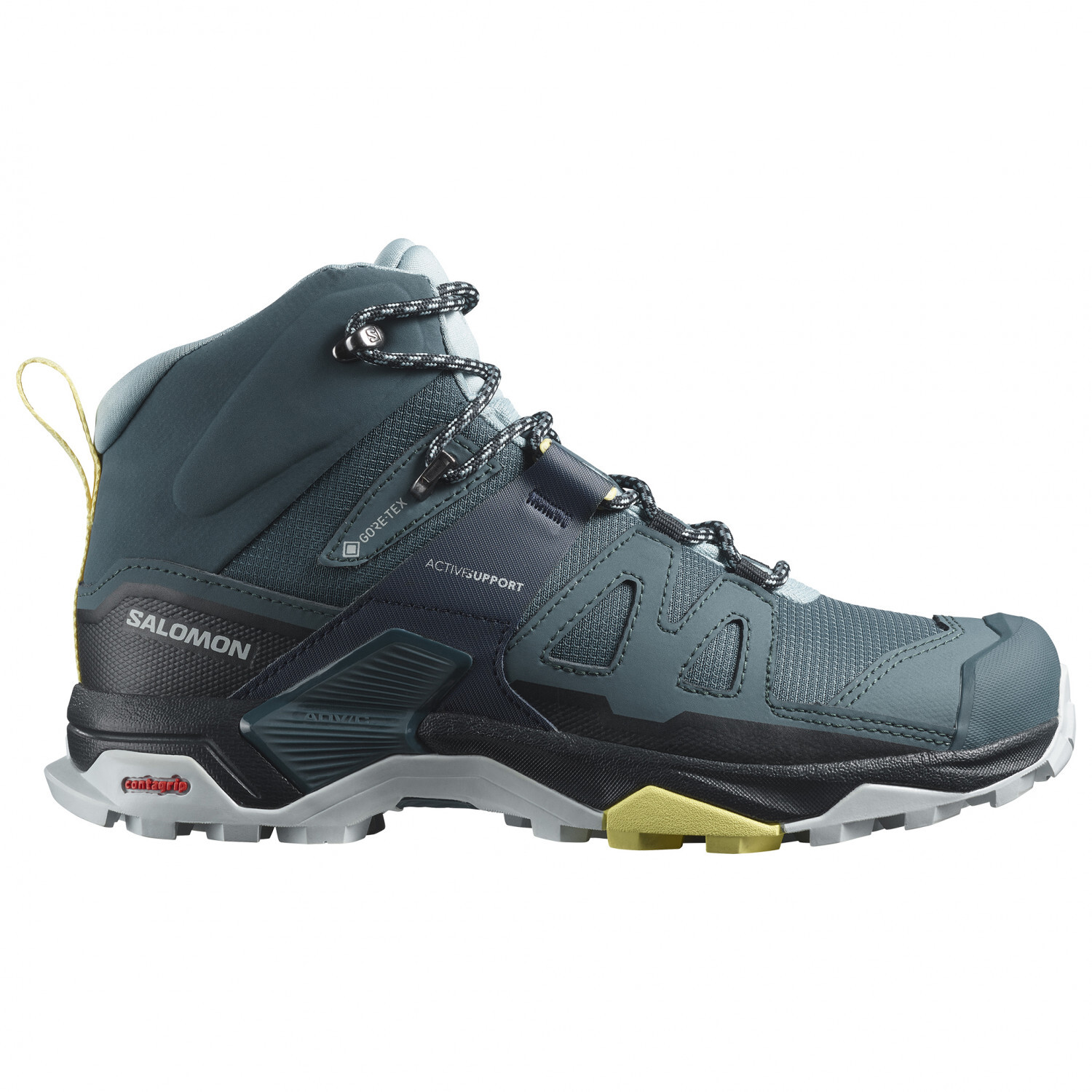 Ботинки для прогулки Salomon Women's X Ultra 4 Mid GTX, цвет Stargazer/Carbon/Stone Blue