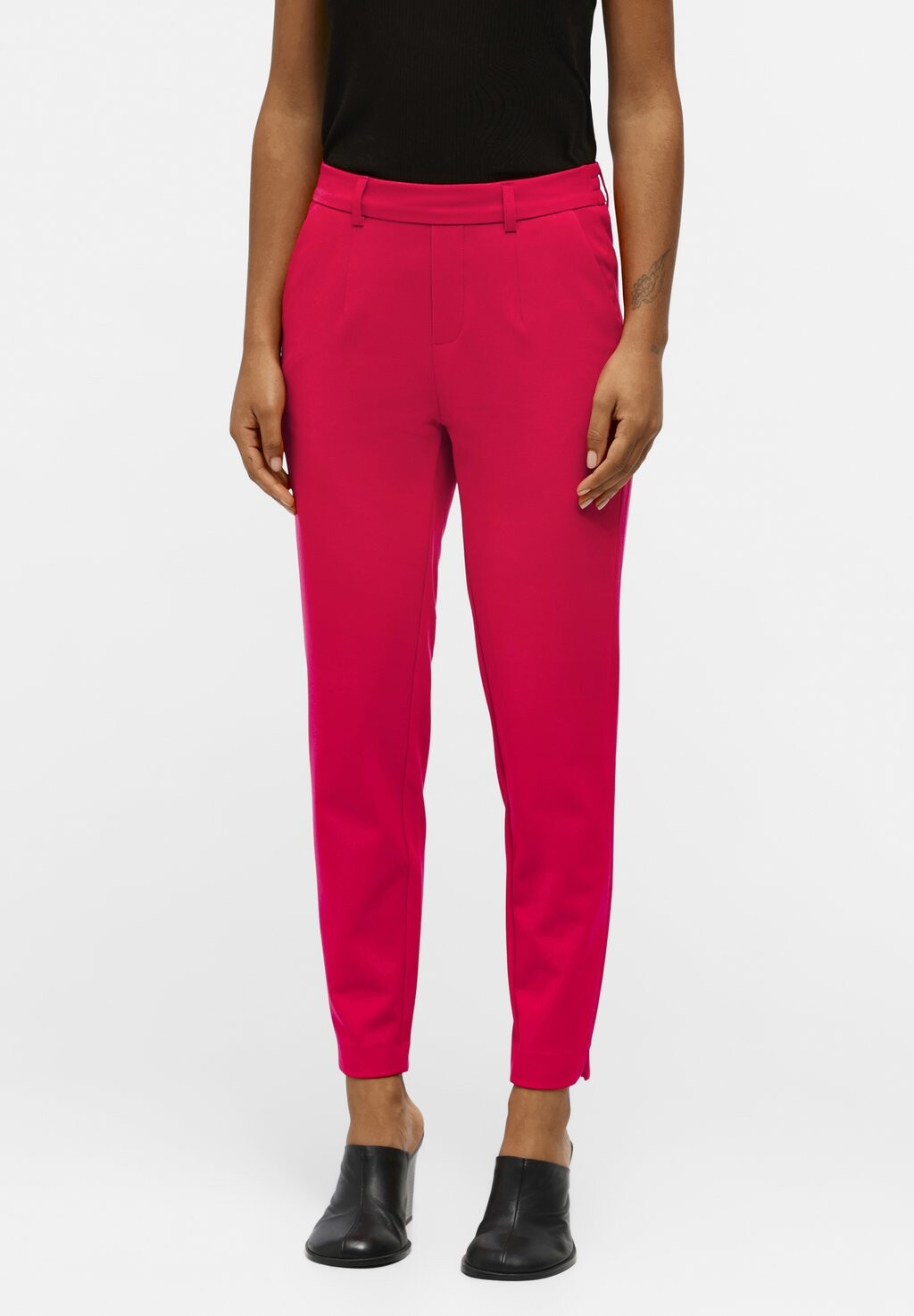 

Брюки OBJLISA SLIM Object, цвет viva magenta