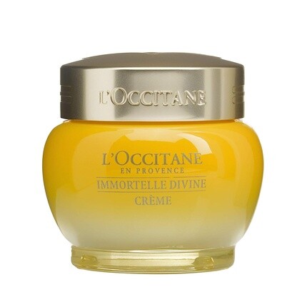 крем l occitane immortelle divine cream 50 мл Loccitane Immortelle Divine Moisturizer Cream Антивозрастной крем для кожи 50 мл, L'Occitane