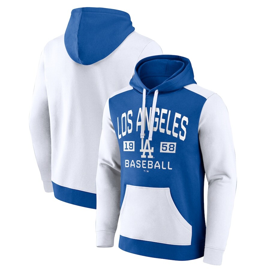 

Пуловер с капюшоном Fanatics Branded Los Angeles Dodgers, роял