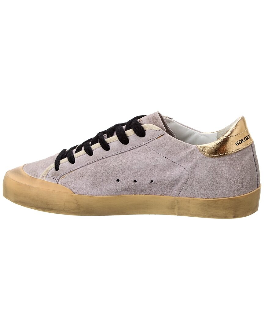 

Замшевые кроссовки Golden Goose Superstar, фиолетовый
