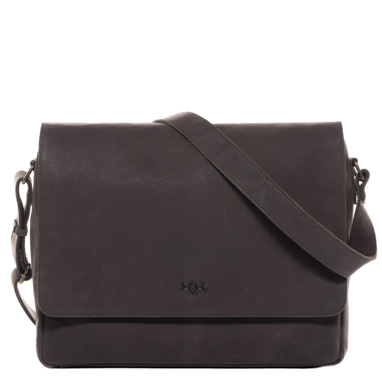 

Сумка для ноутбука SID & VAIN Leder Messenger Leder Businesstasche Unisex SPENCER, коричневый