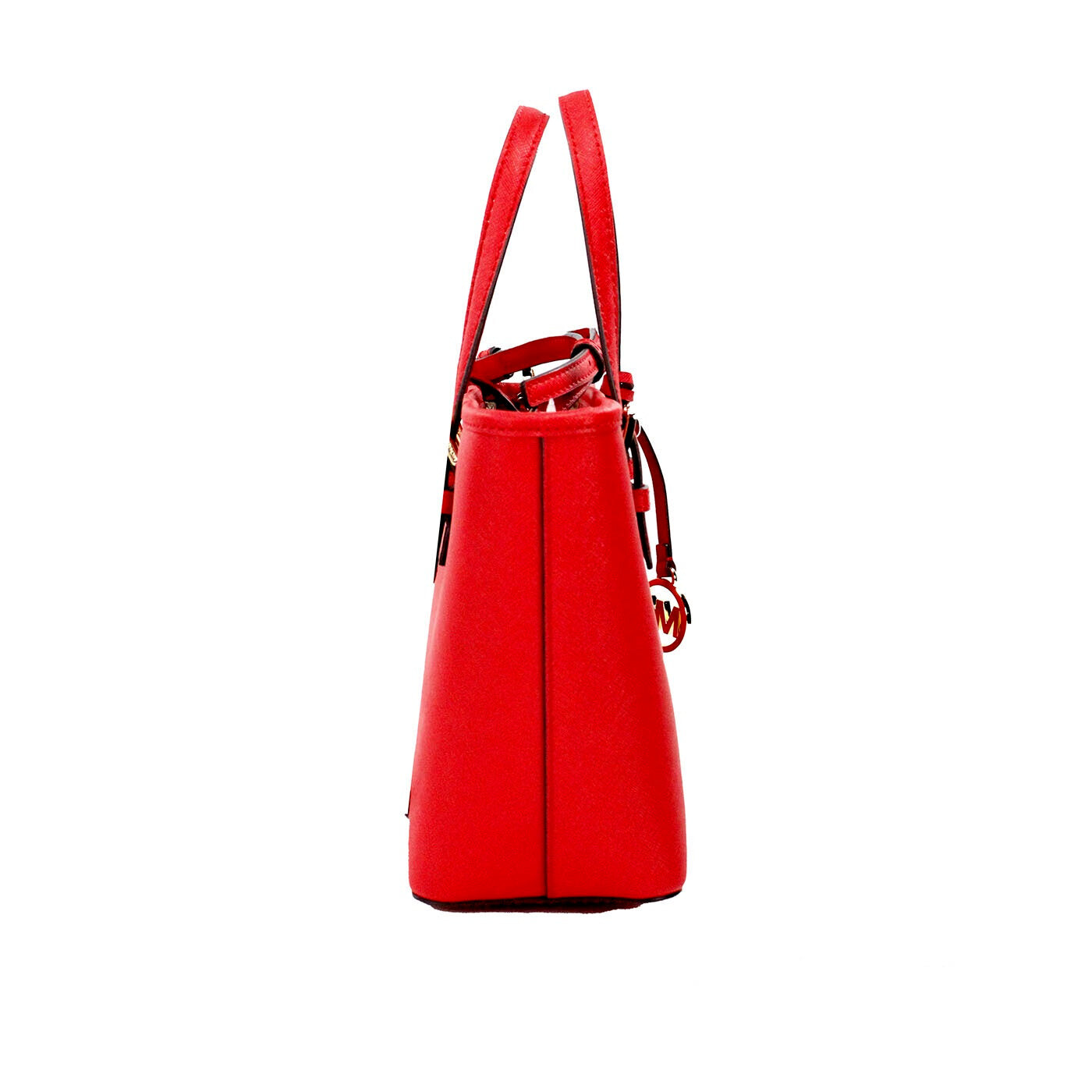 

Michael Kors Jet Set Яркая кожаная женская сумка-тоут XS Carryall Top на молнии, мультиколор