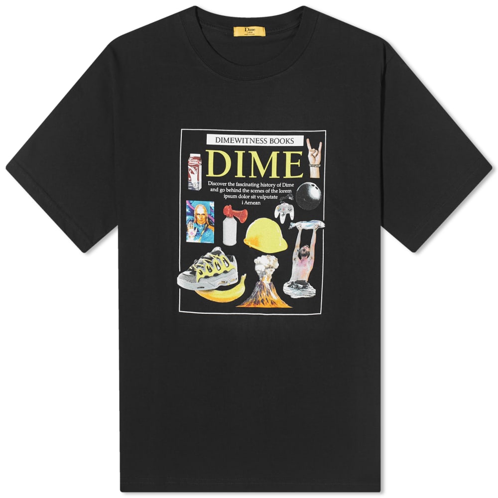 Футболка Dime Dime Witness, черный мужская футболка dime socks жёлтый размер s