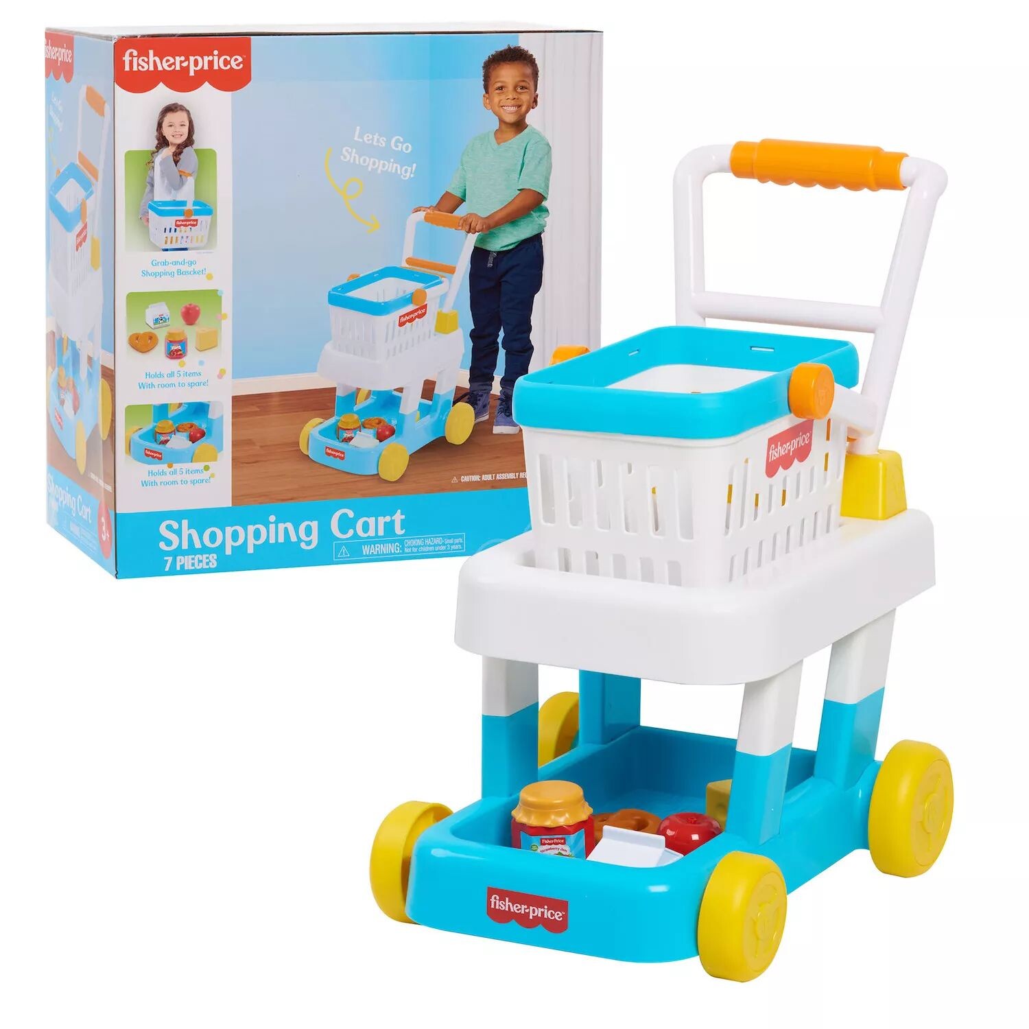 

Тележка для покупок Fisher-Price в ролевых играх Fisher-Price