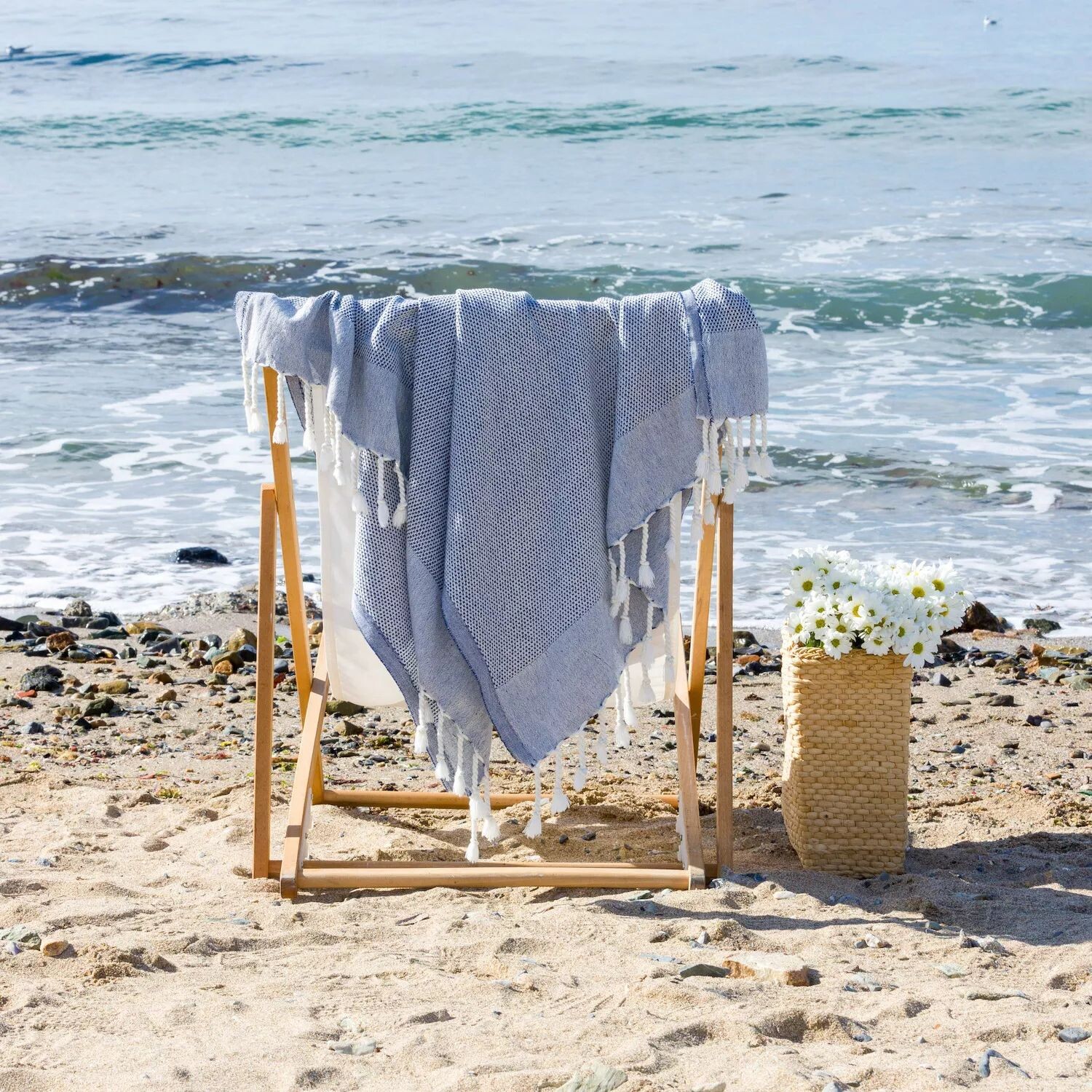 

Linum Текстиль для дома Турецкий хлопок Fun in Paradise Набор пляжных полотенец Pestemal, 2 шт.