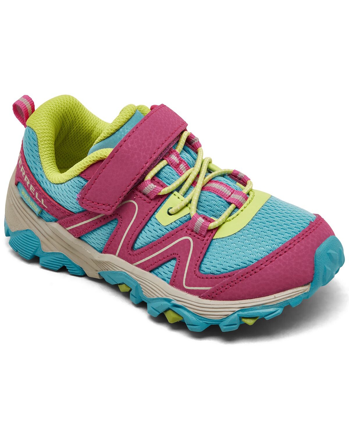 

Повседневные кроссовки Little Girls Trail Quest Stay Put от Finish Line Merrell