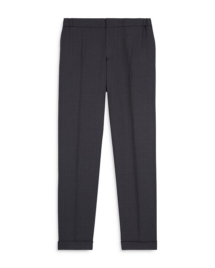 

Узкие шерстяные фланелевые брюки The Kooples