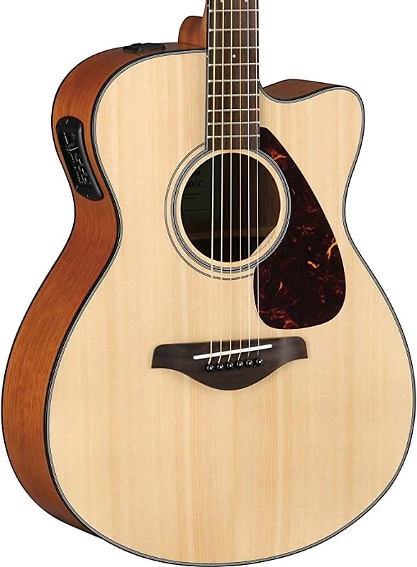 Акустическая гитара Yamaha FSX800C Small Body Acoustic-Electric Guitar Natural акустическая гитара yamaha fs850 small body all mahogany acoustic guitar