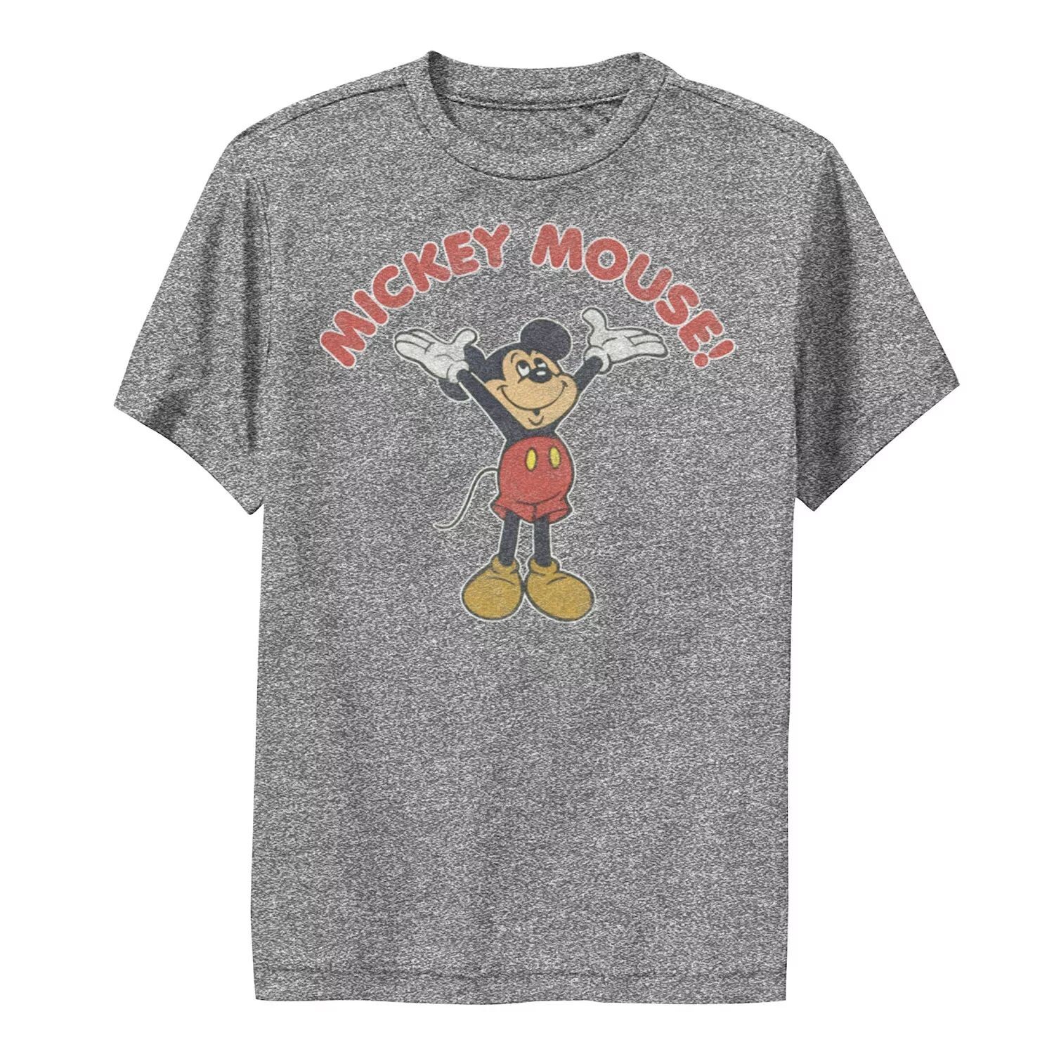 

Футболка Disney's Mickey & Friends с рисунком Микки в стиле ретро для мальчиков 8–20 лет Licensed Character
