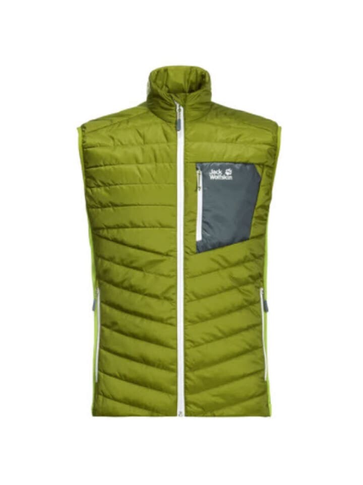 

Утепленный жилет Jack Wolfskin, оливковый