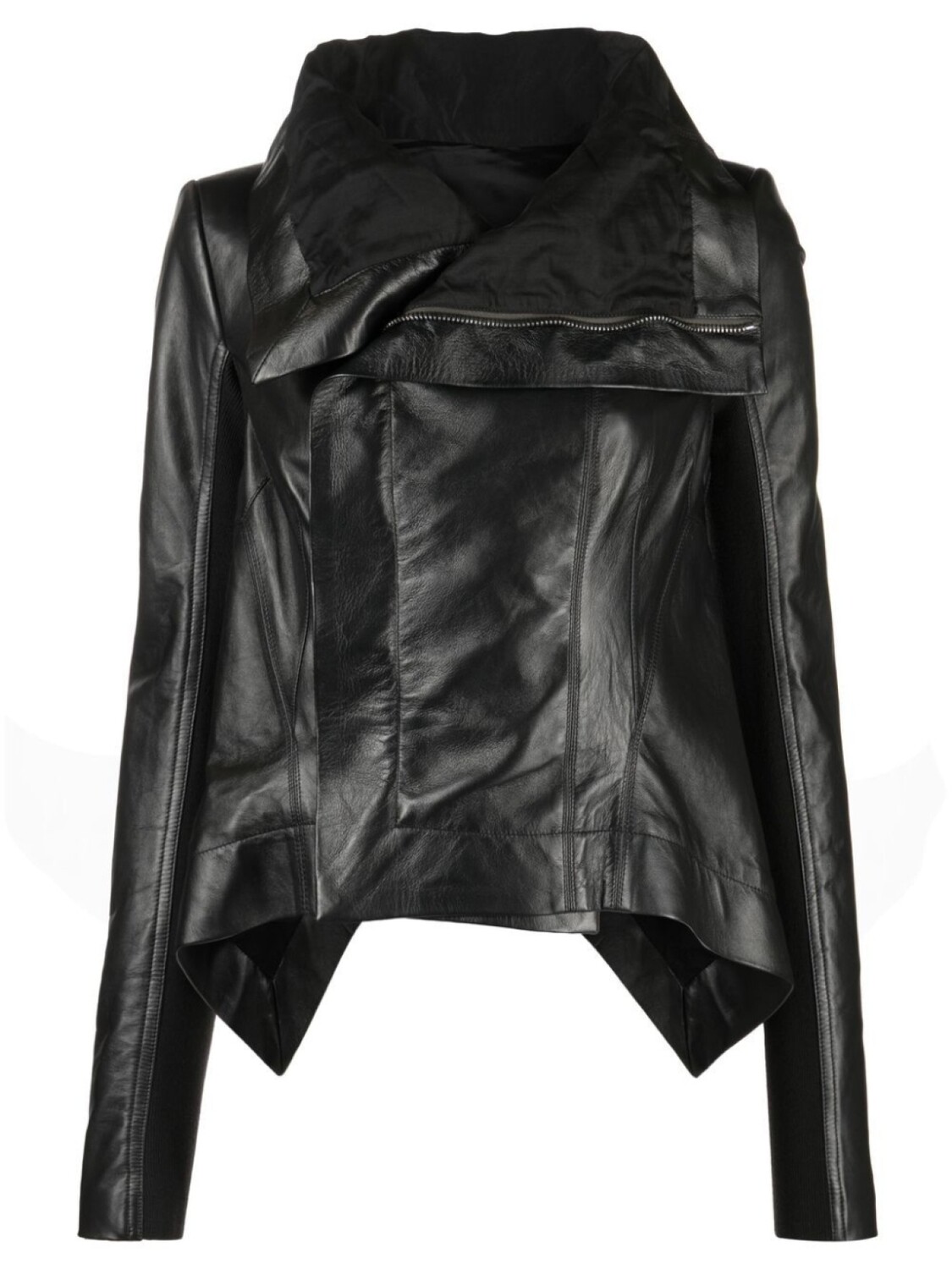 

Rick Owens куртка с драпировкой, черный