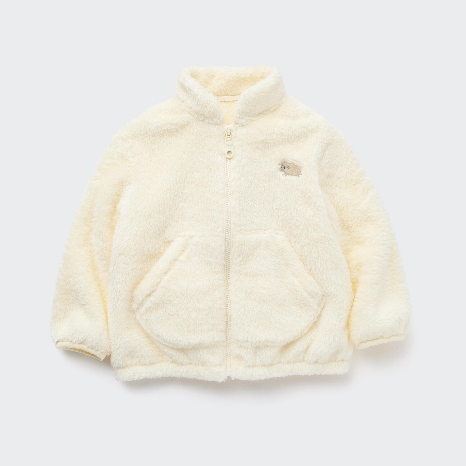 

Куртка UNIQLO флисовая из меха, белый