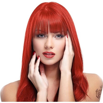 Высоковольтная классическая кремовая краска для волос Rock 'N' Roll Red, 8 унций - 237 г, Manic Panic