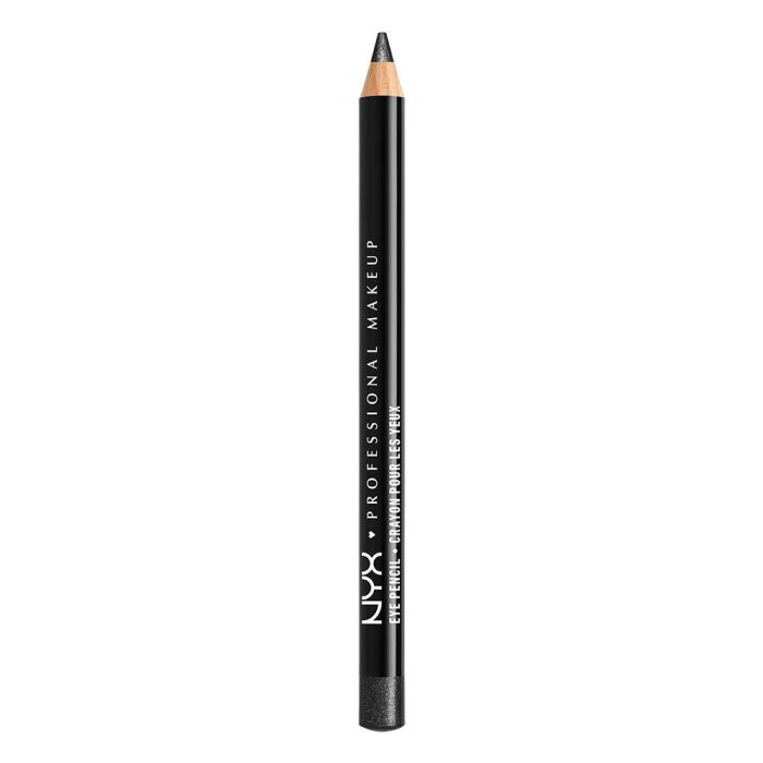 Карандаш для глаз Slim Eye Pencil Shimmer Nyx Professional Make Up, Black цена и фото