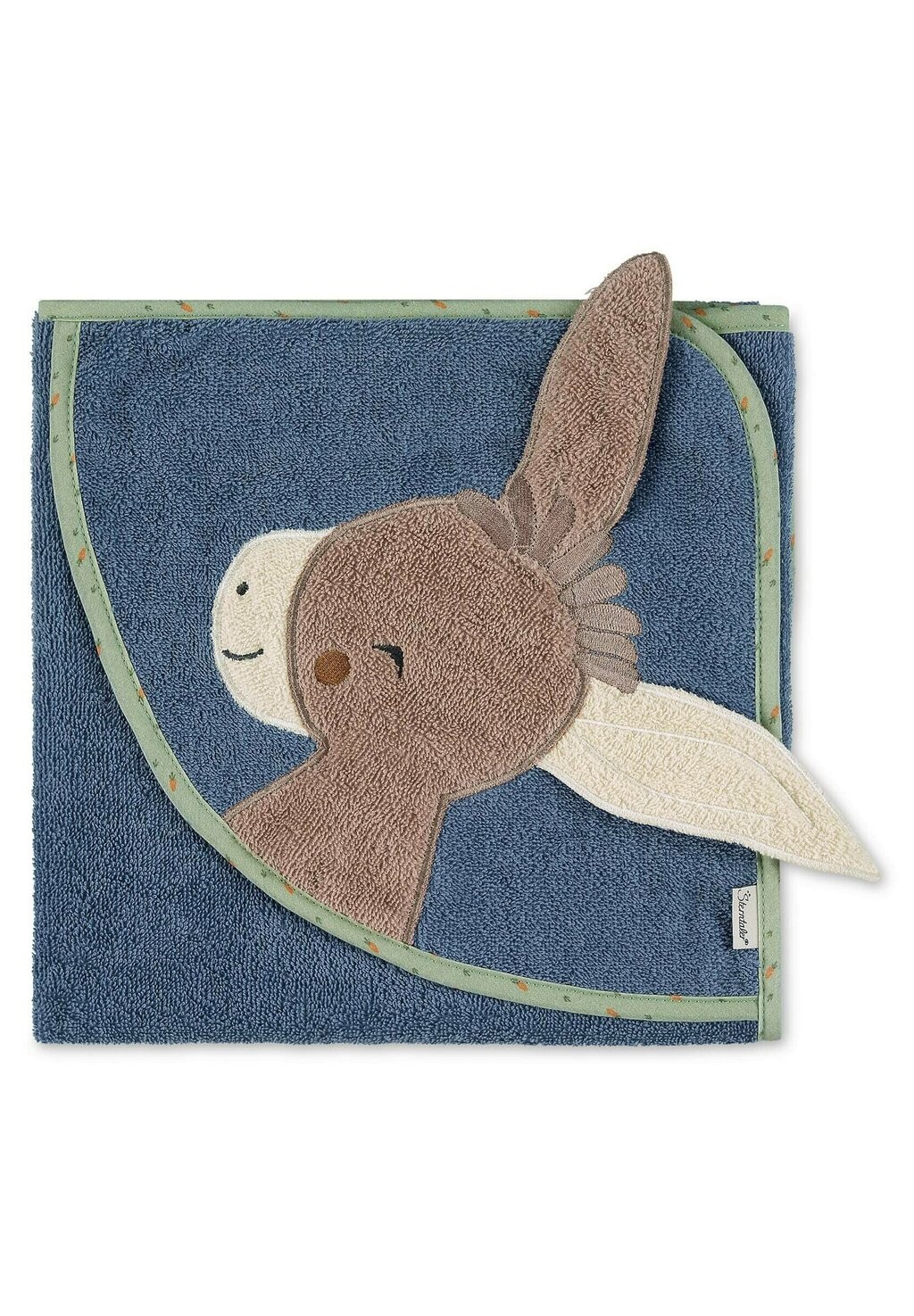 

Полотенце HOODED BATH TOWEL DONKEY Sterntaler, цвет medium blue