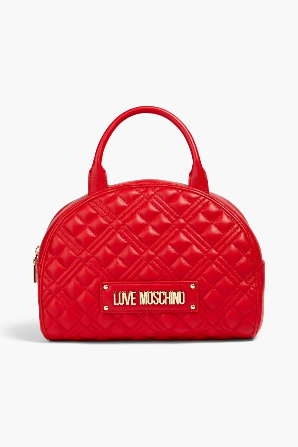 

Стеганая сумка-тоут из искусственной кожи Love Moschino, красный