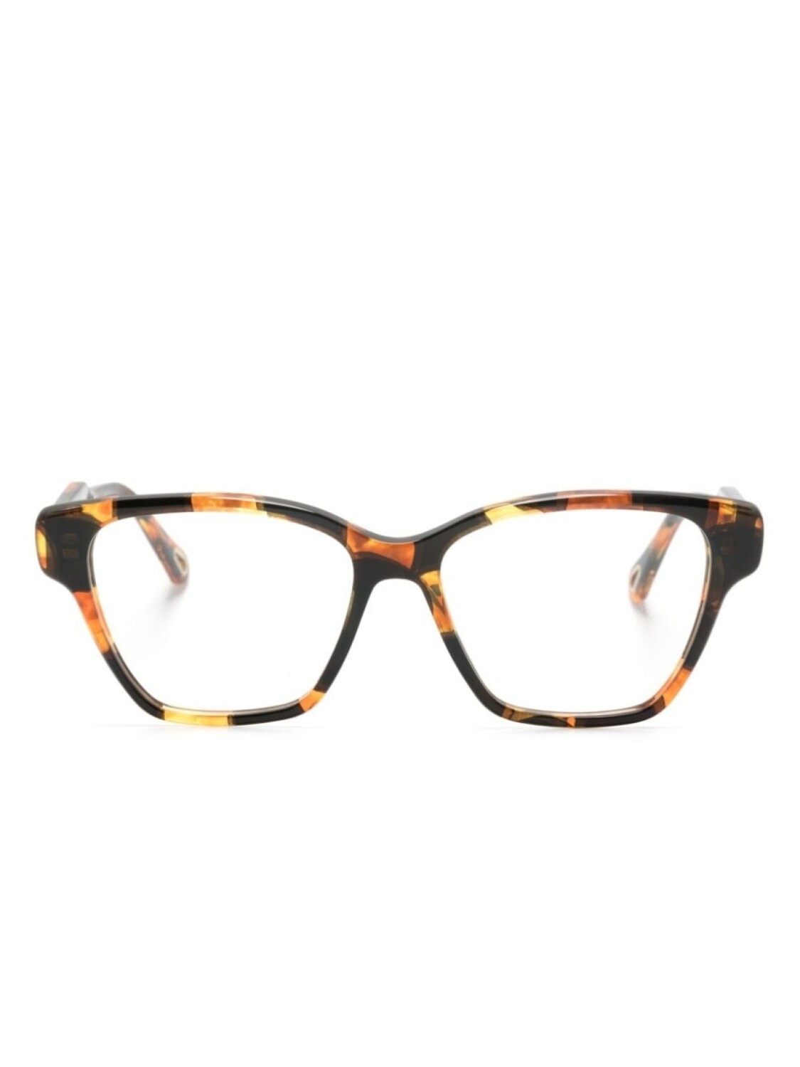 

Chloé Eyewear очки в прямоугольной оправе черепаховой расцветки, коричневый