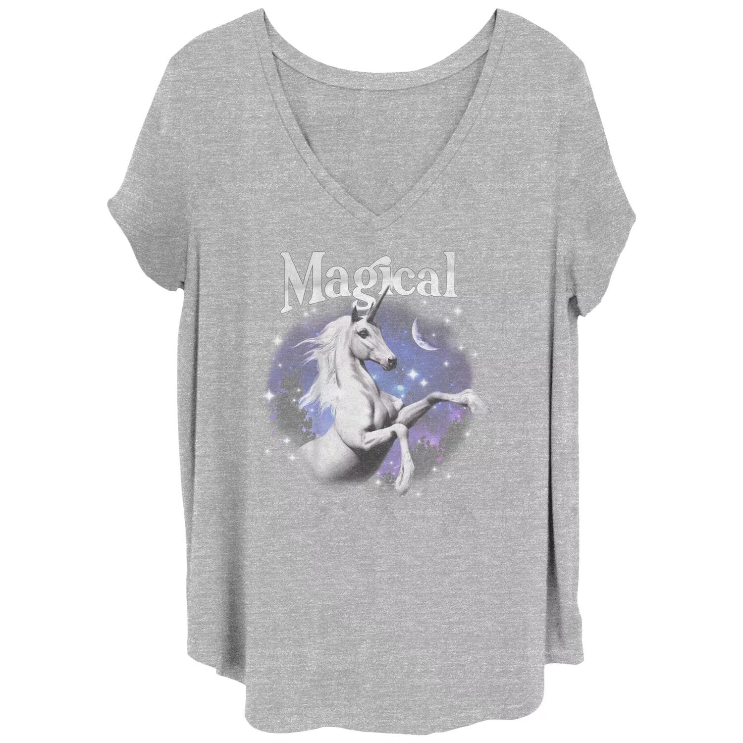 

Футболка Juniors' Plus Magical Unicorn с рисунком Licensed Character