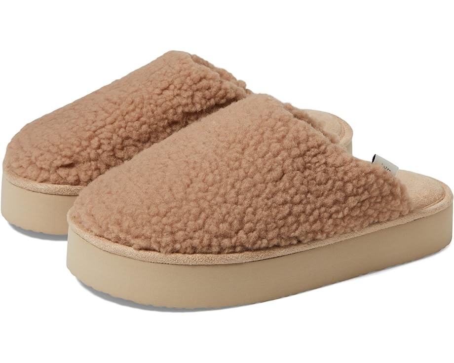 

Домашняя обувь Abercrombie Slippers, цвет Tan Color Sherpa