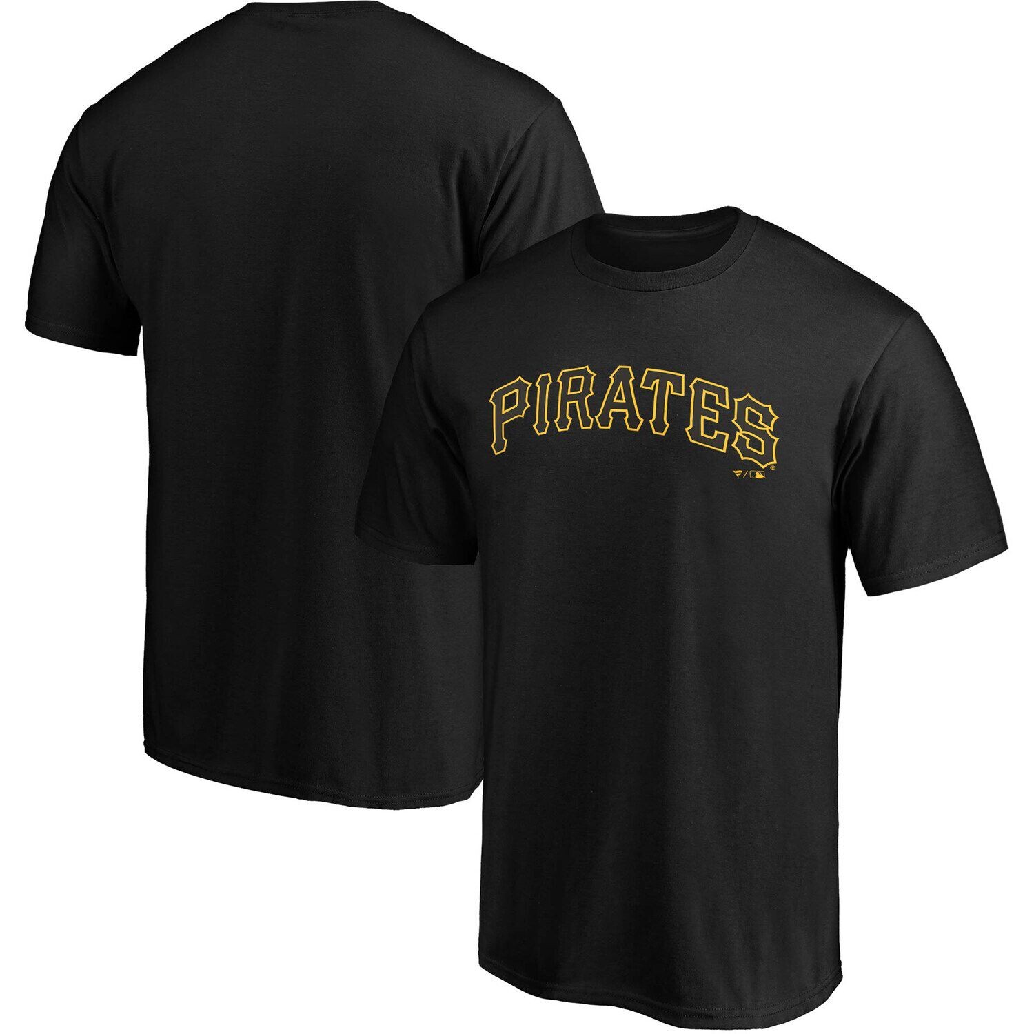 

Мужская черная футболка с официальной надписью Pittsburgh Pirates Fanatics, Черный