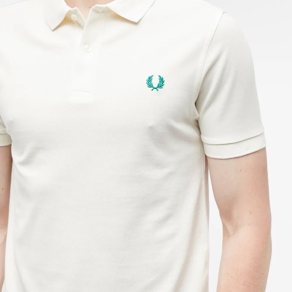 Fred Perry Однотонная рубашка-поло кроссовки fred perry porcelain blanco