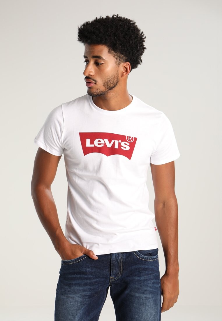 

Футболка с принтом Levi's, белый
