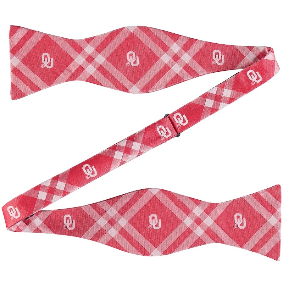 

Галстук Eagles Wings Oklahoma Sooners, малиновый