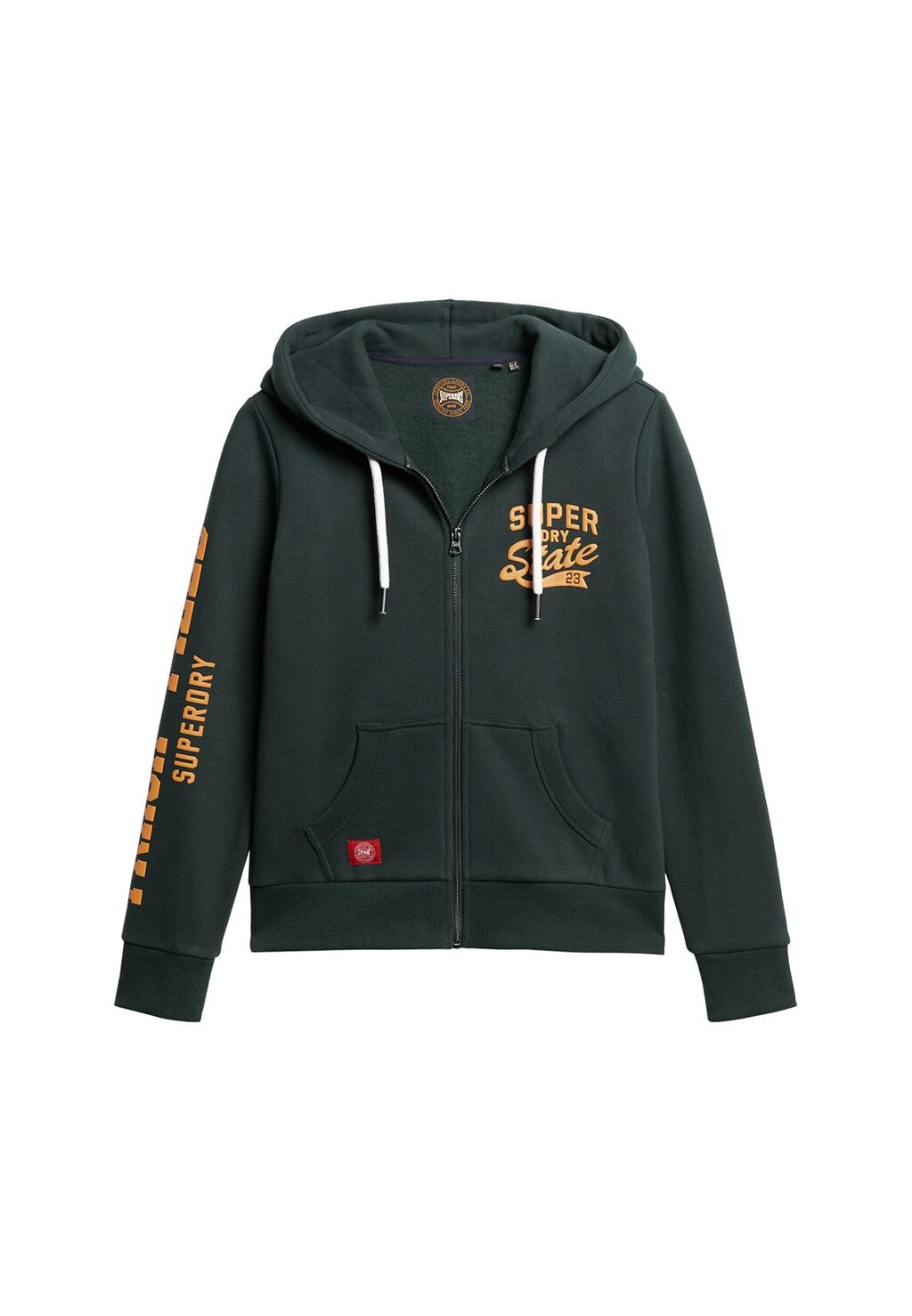 

Толстовка на молнии ATHLETIC COLLEGE ACADEMY Superdry, dunkelgrün