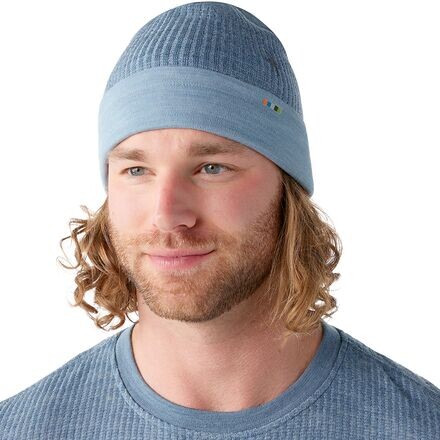 

Шапка-бини Thermal Merino Stash Smartwool, цвет Lead Heather