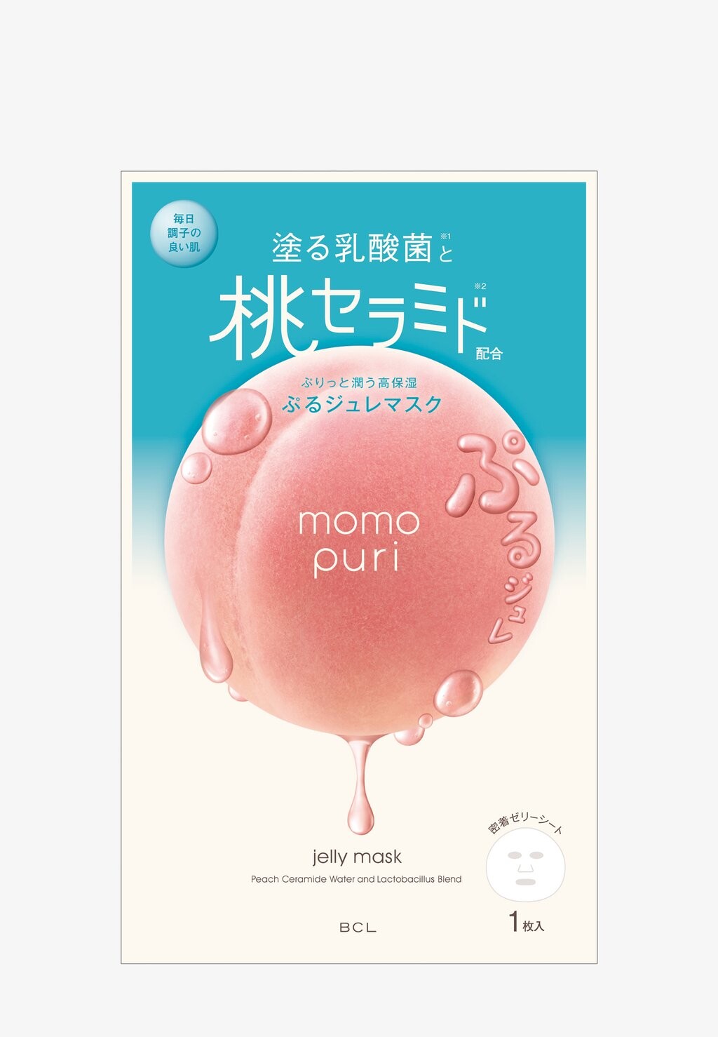 

Маска для лица Momopuri Jelly Mask BCL Momopuri